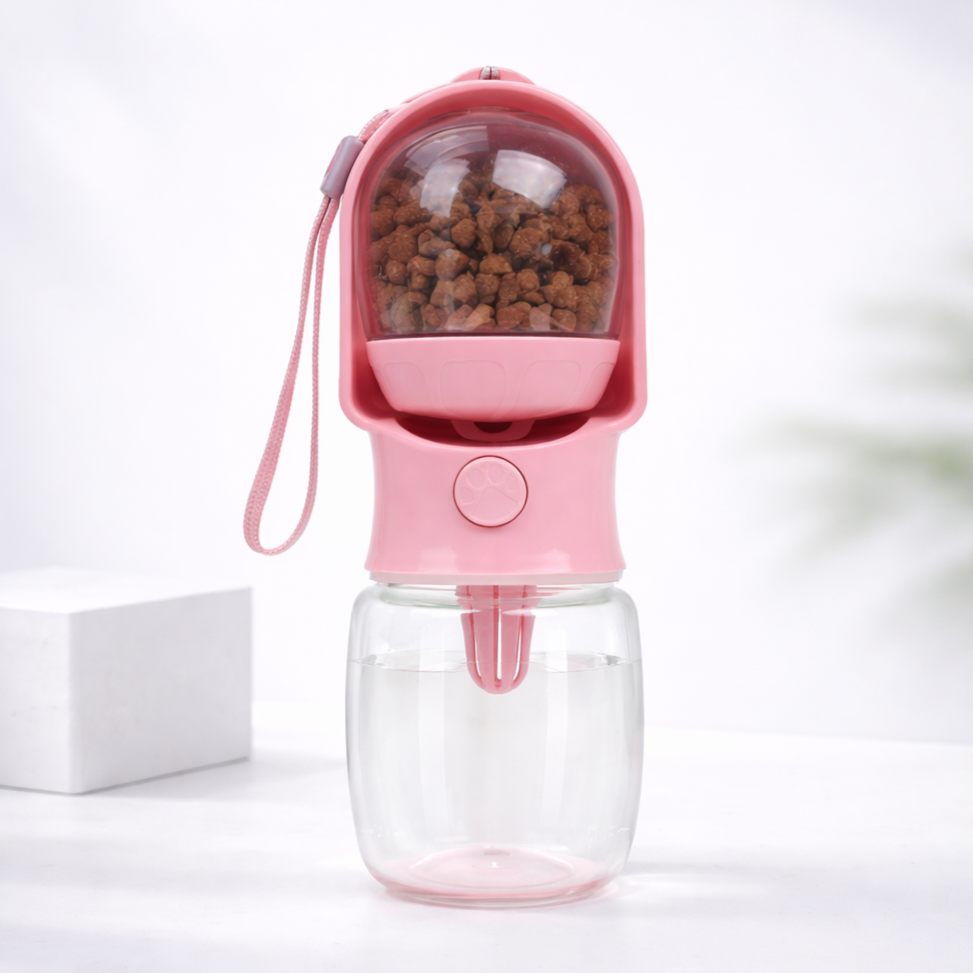 2-in-1 travel drink & feed bottle