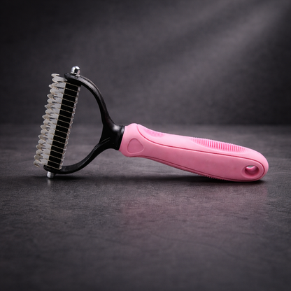 Double-sided safe undercoat rake