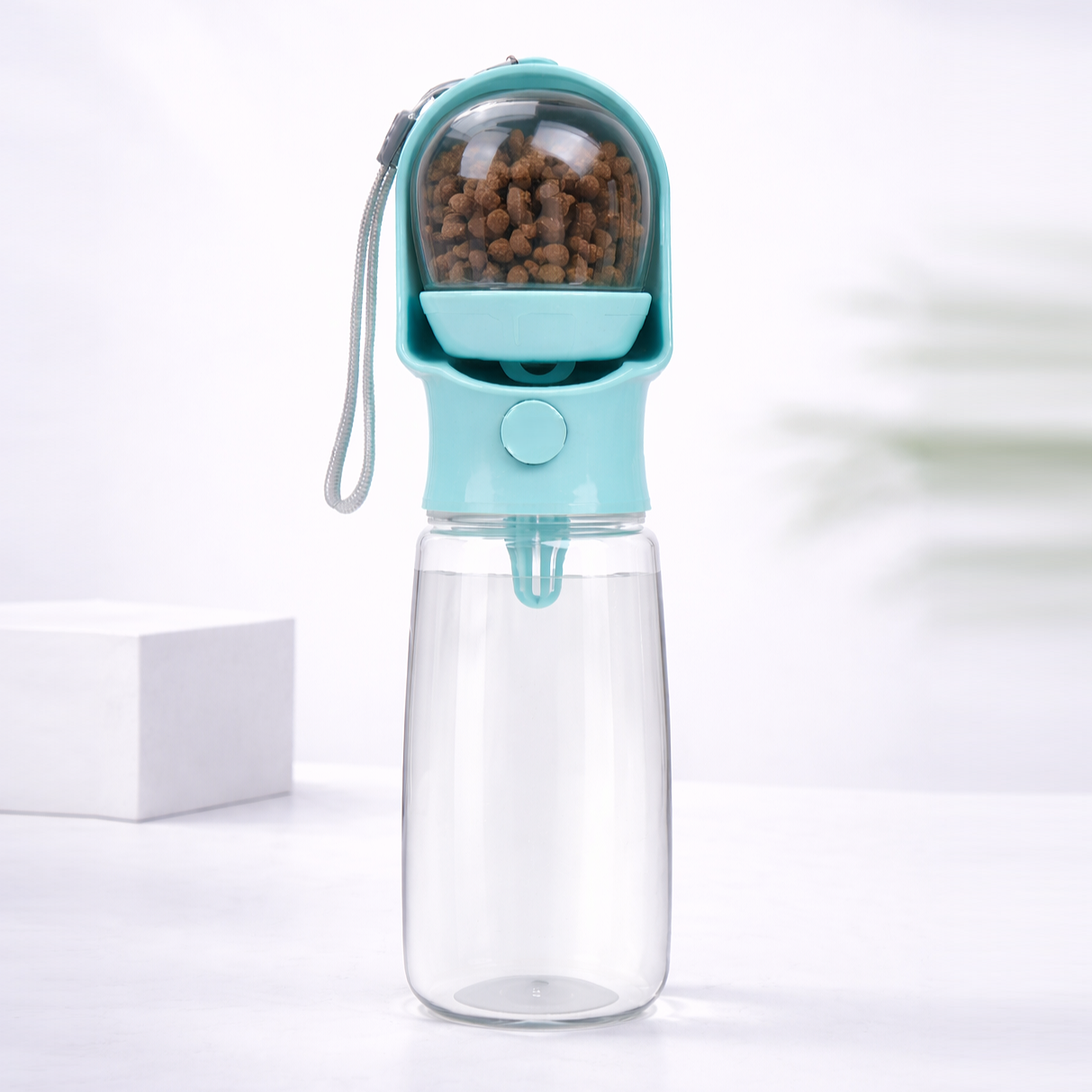 2-in-1 travel drink & feed bottle