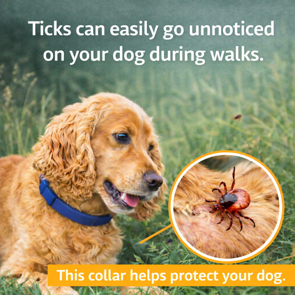 Natural parasite protection collar